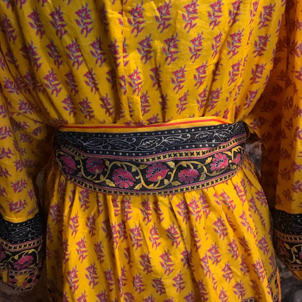 J. Crew Yellow and Black Mini Dress - Picture 6 of 14